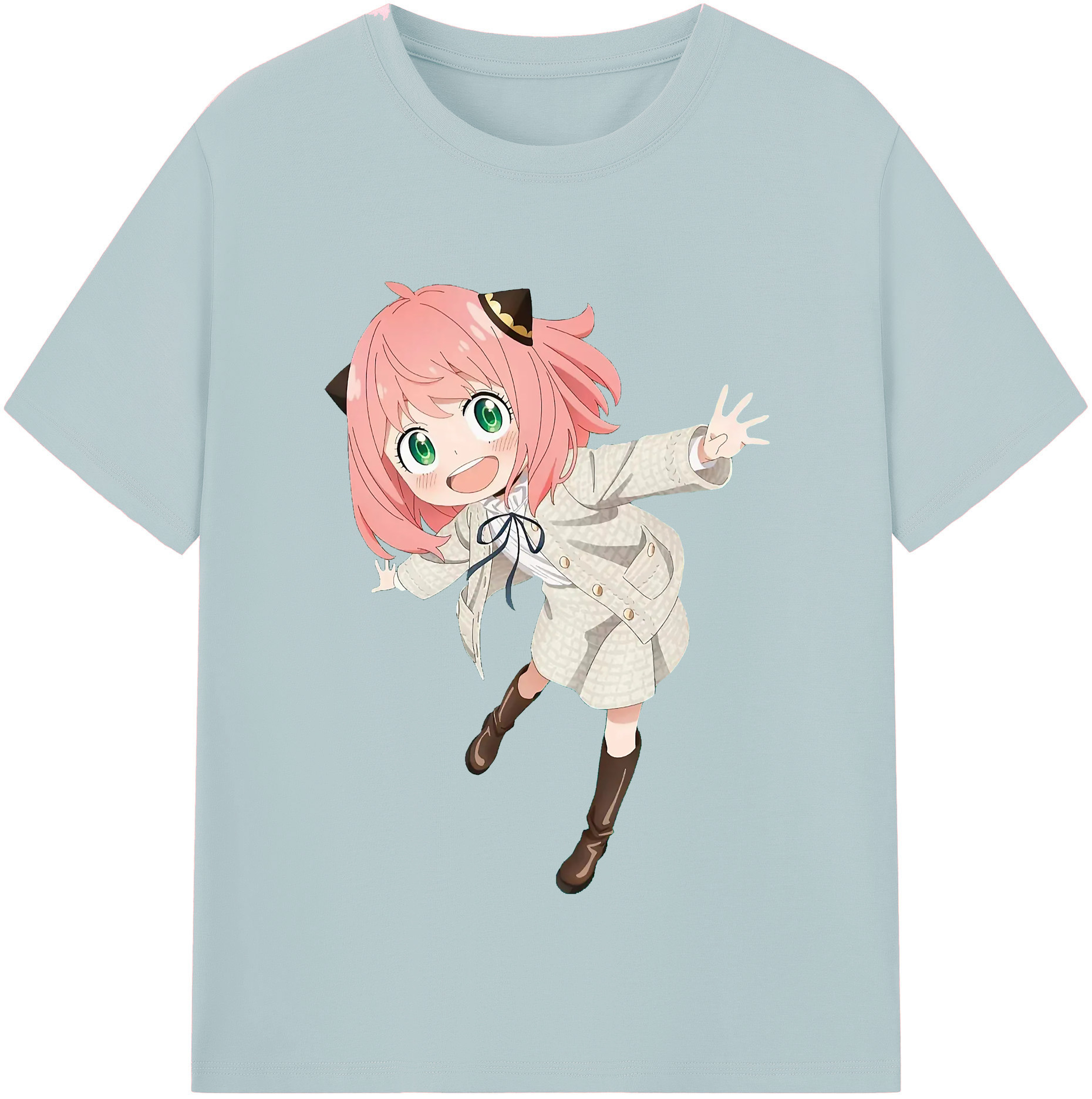 （画像用） SPY×FAMILY间谍家家酒 綿100％半袖Tシャツ（フロントプリント）